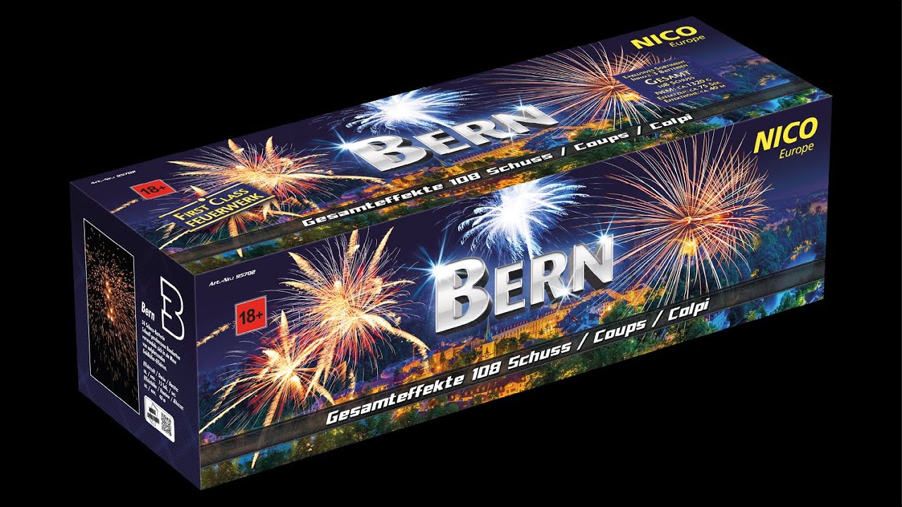 NICO Europe - Bern, 3er-Karton, 108 Schuss