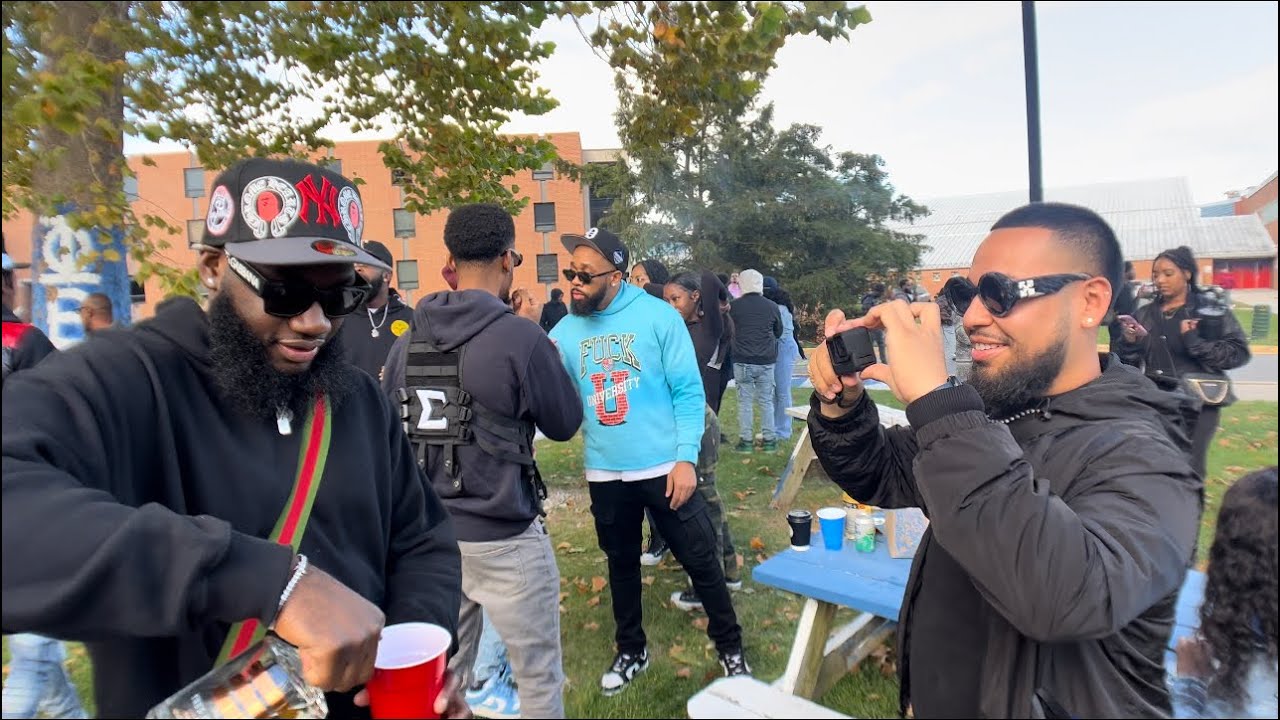 BHOE Delaware state university Homecoming 2023 Vlog 🔵🔴🐝