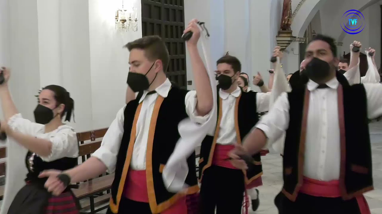 Los Jateros Bailan ante la Madre Día del Octavario 2021