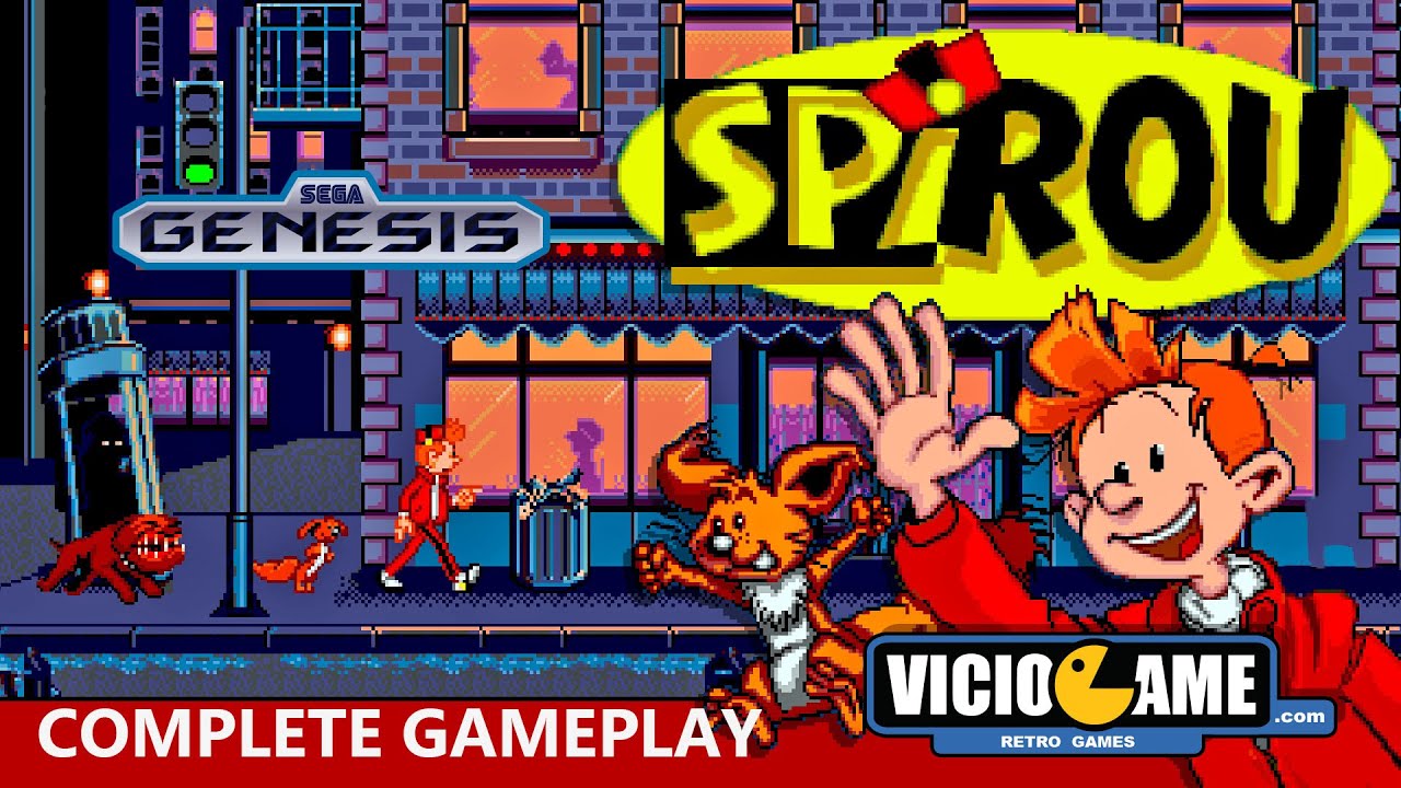 🎮 Spirou (Mega Drive) Complete Gameplay