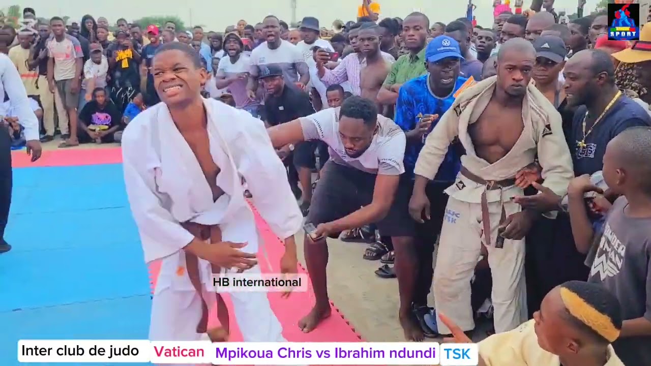Inter club de judo   chris le japonais Vatican vs  Ibrahim Tsk Brazza sport