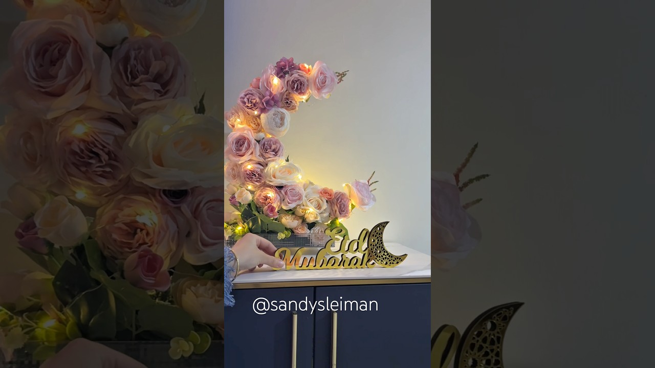 hilal Ramadan #diy #ramadandecoration #diyhomedecor #homedecor #ramadandecoration