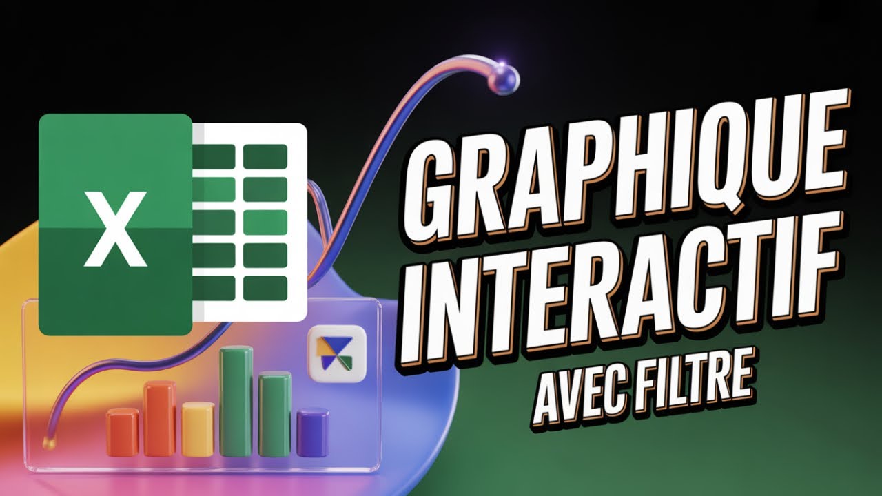 Excel : cr&eacute;er un graphique interactif avec filtre 📊🎛️