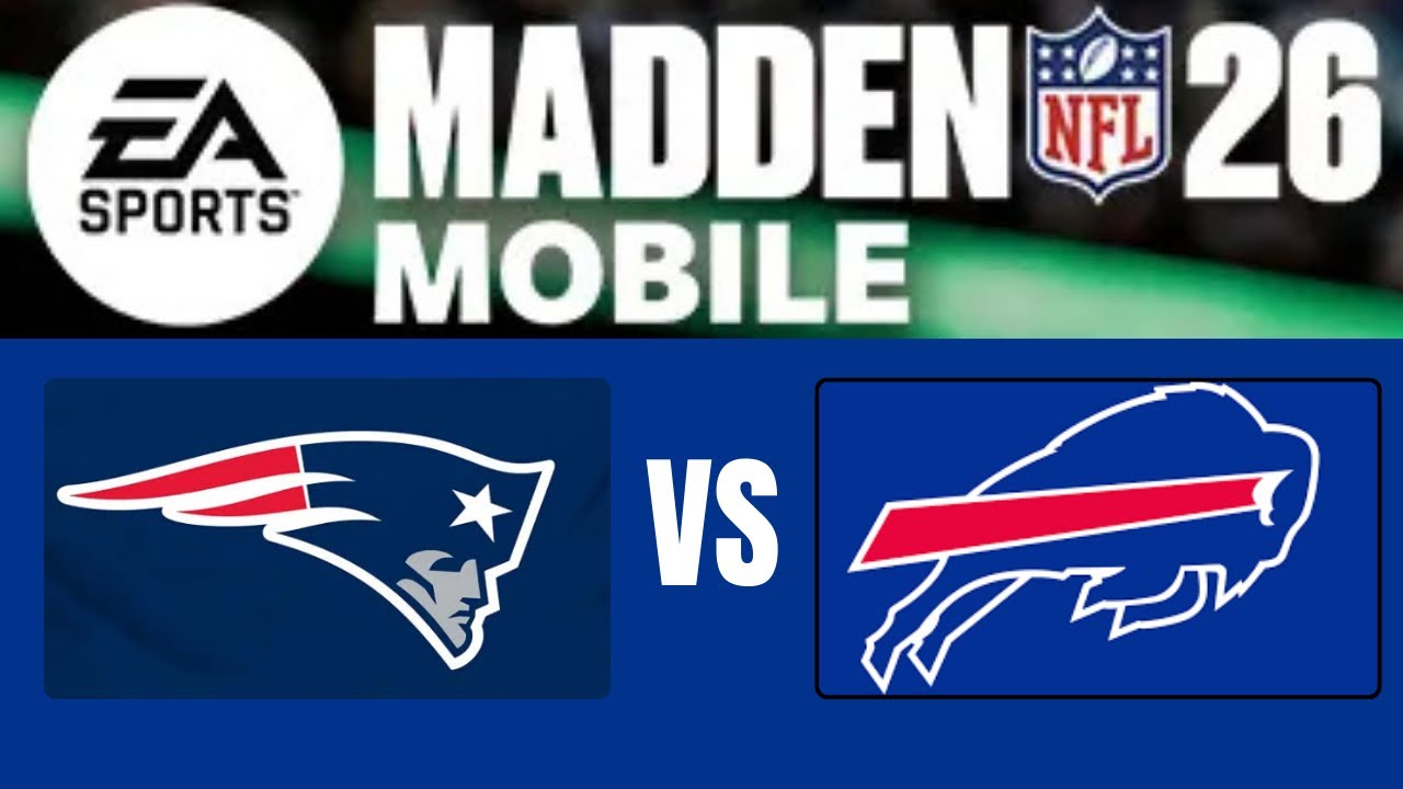 Madden NFL 26 Mobile Gameplay: New England Patriots vs Buffalo Bills