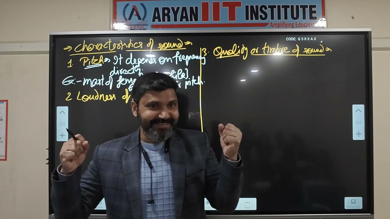 Jee Neet physics 11th ch14, L5, factors and characteristics of sound 