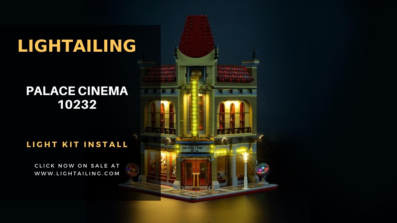 【LGK11 Installation Video】Lightailing - Lego Creator Palace Cinema 10232