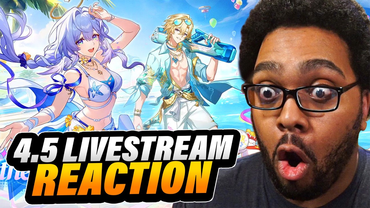 4.5 HONKAI STAR RAIL LIVESTREAM REACTION (ASTROPOLIS, VORACITY, IPC)