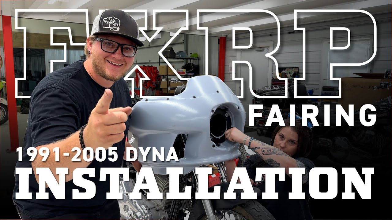 1991-2005 Dyna FXRP Fairing Install
