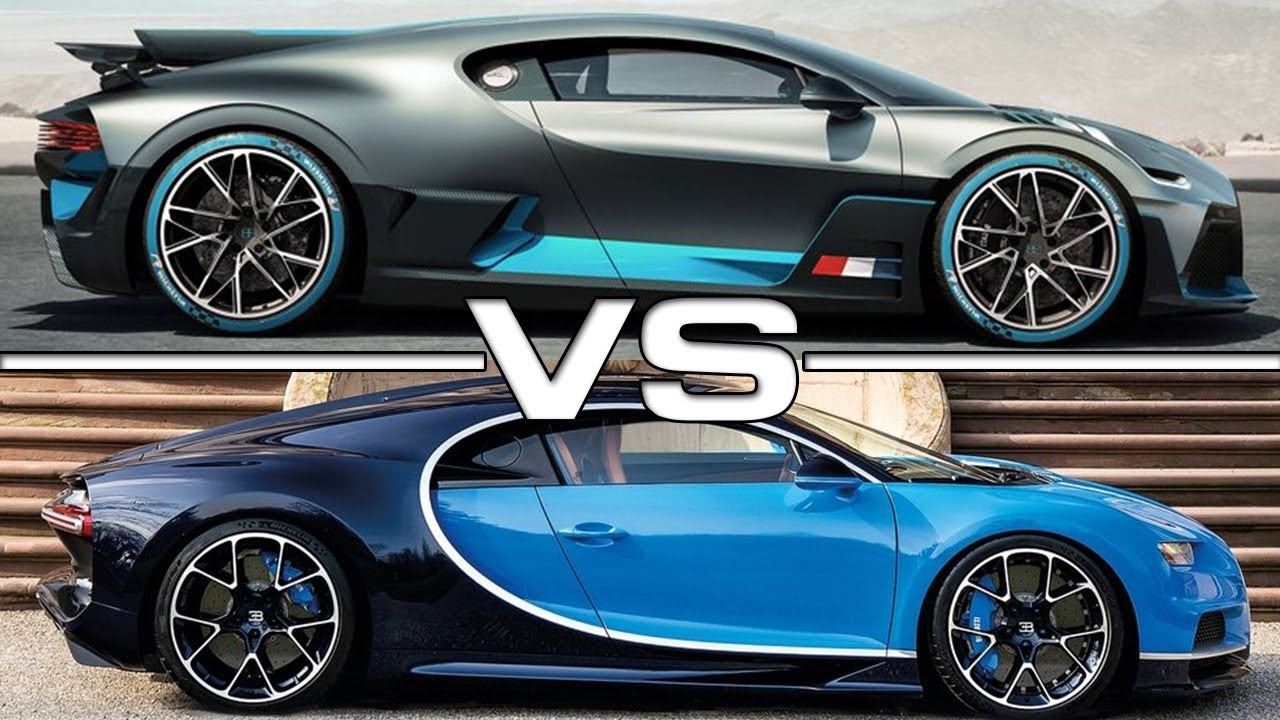 2019 Bugatti Divo vs 2018 Bugatti Chiron