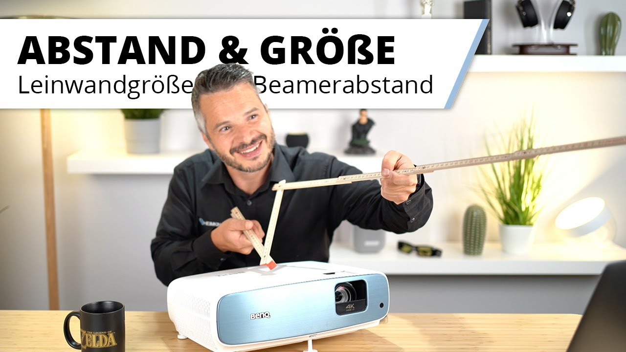 Ideale Leinwandgr&ouml;&szlig;e, Bildbreite, Bildgr&ouml;&szlig;e und Beamerabstand ganz einfach berechnen.