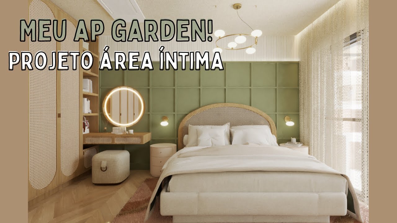 MEU NOVO APARTAMENTO GARDEN - ÁREA ÍNTIMA