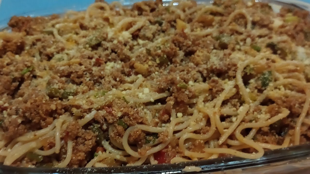 MACARRONADA DE CARNE MOÍDA SIMPLES, FÁCIL e SABOROSA 😋