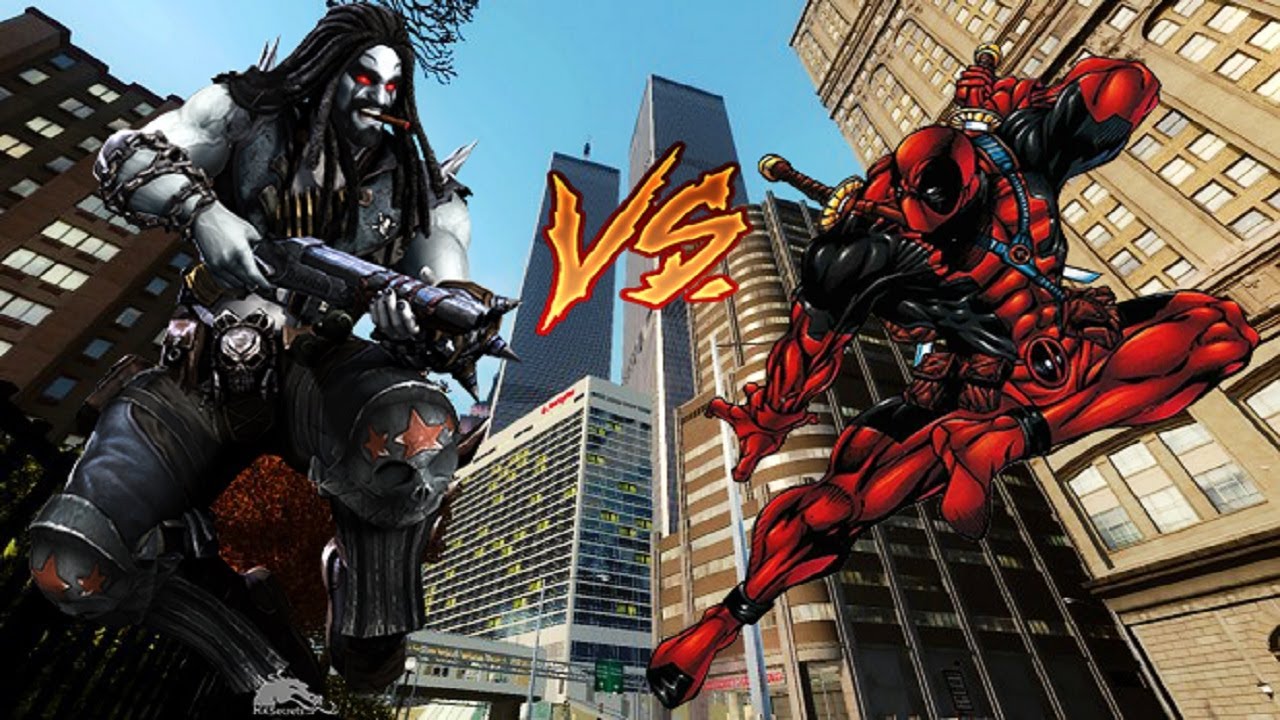 DEADPOOL VS LOBO - GREAT BATTLE - GTA IV