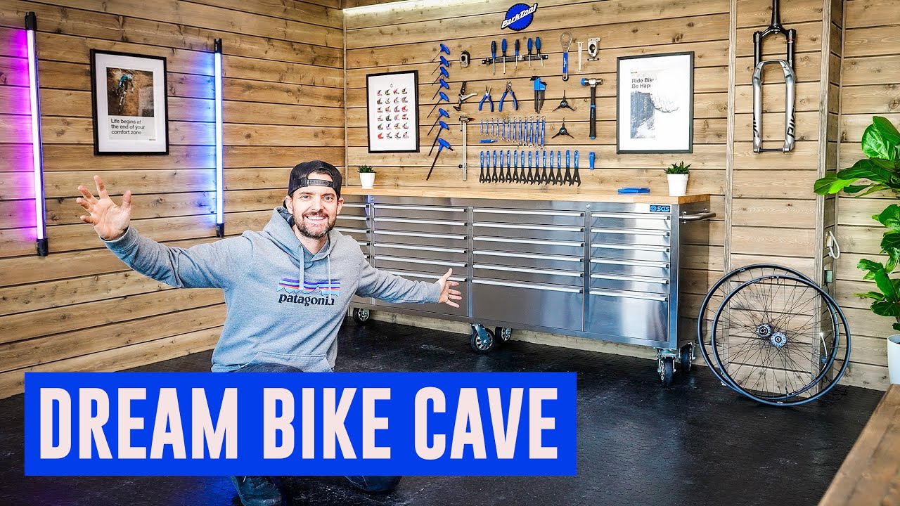 I Built a Dream Bike Workshop!!