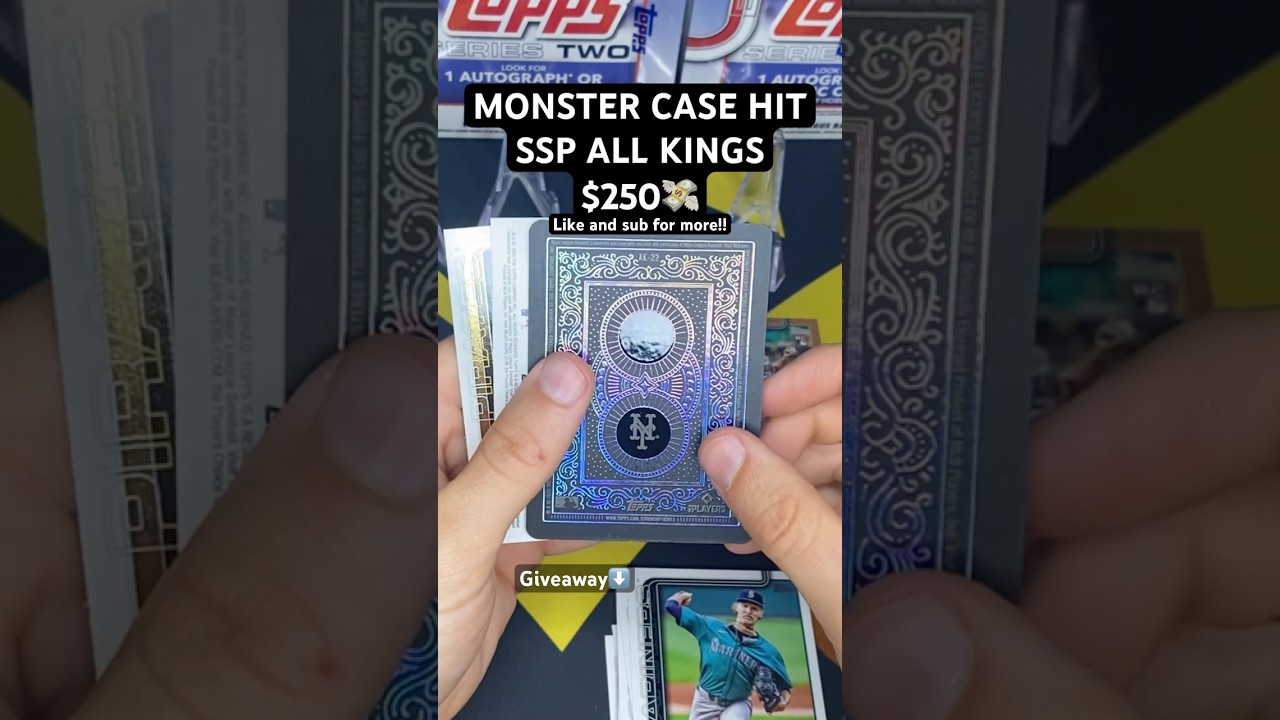 MONSTER CASE HIT ALL KINGS SSP💸2025 Topps Series 2 Baseball! #topps #baseball #sports #mlb #viral