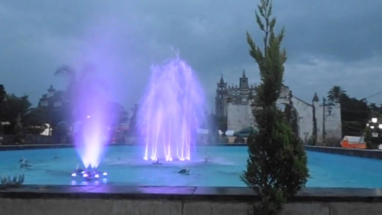 Las fuentes danzantes de Atlatlahucan