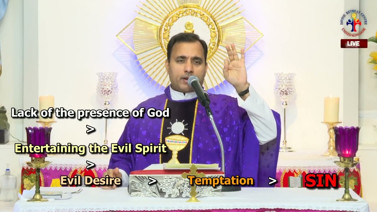 Do you keep falling back into sin? - Fr Joseph Edattu VC