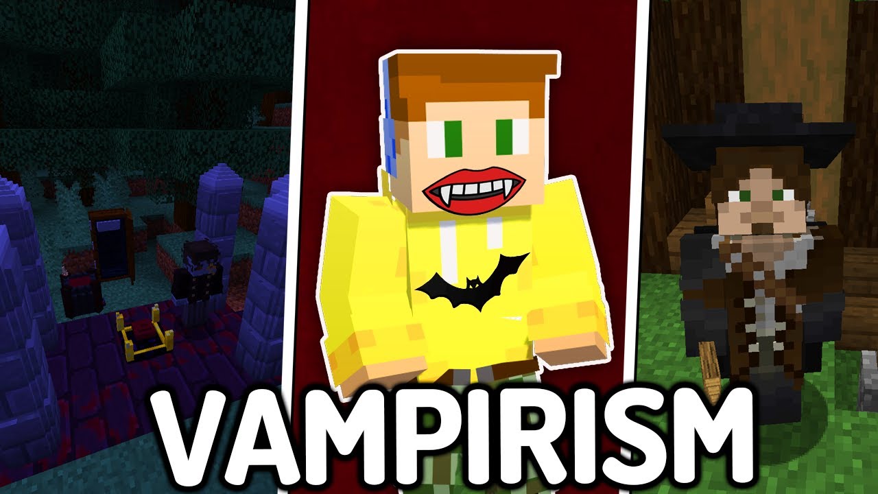 Zostań wampirem w Minecraft! - Mod Vampirism (1.20.1, 1.20.4)