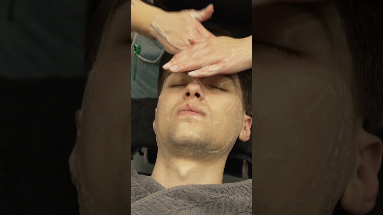 💈(ASMR) Pro Female Barber Dasha's All-Inclusive Haircut, Shampoo & Facial Menu in Russia🇷🇺