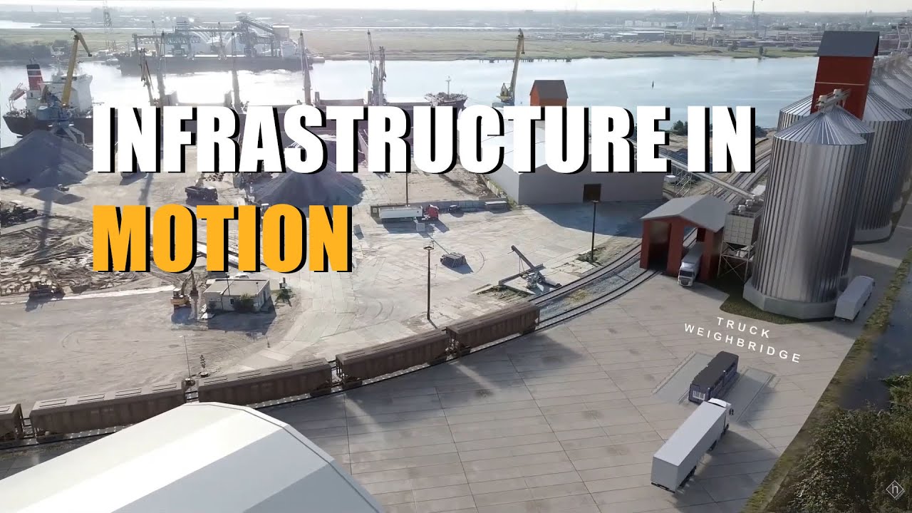 A Visual Concept for Modern Port Infrastructure Development