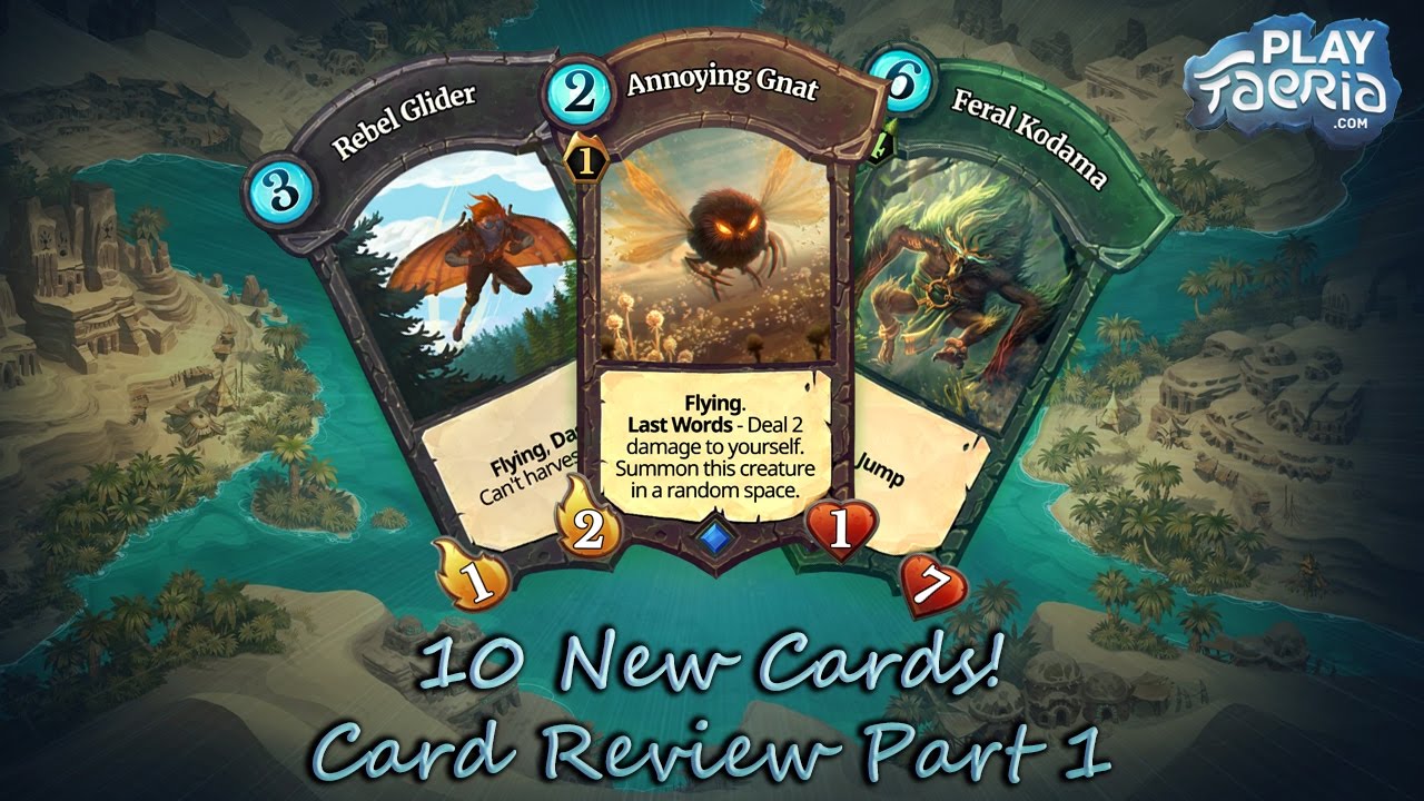 Faeria - 10 New Cards! Card Review Part 1