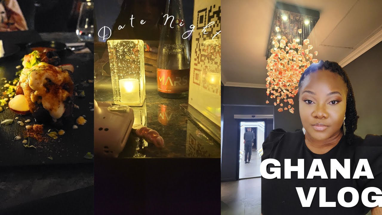 DATE NIGHT 💏: The Fanciest Restaurant In Ghana |MARS ROOFTOP | Ghana Vlog