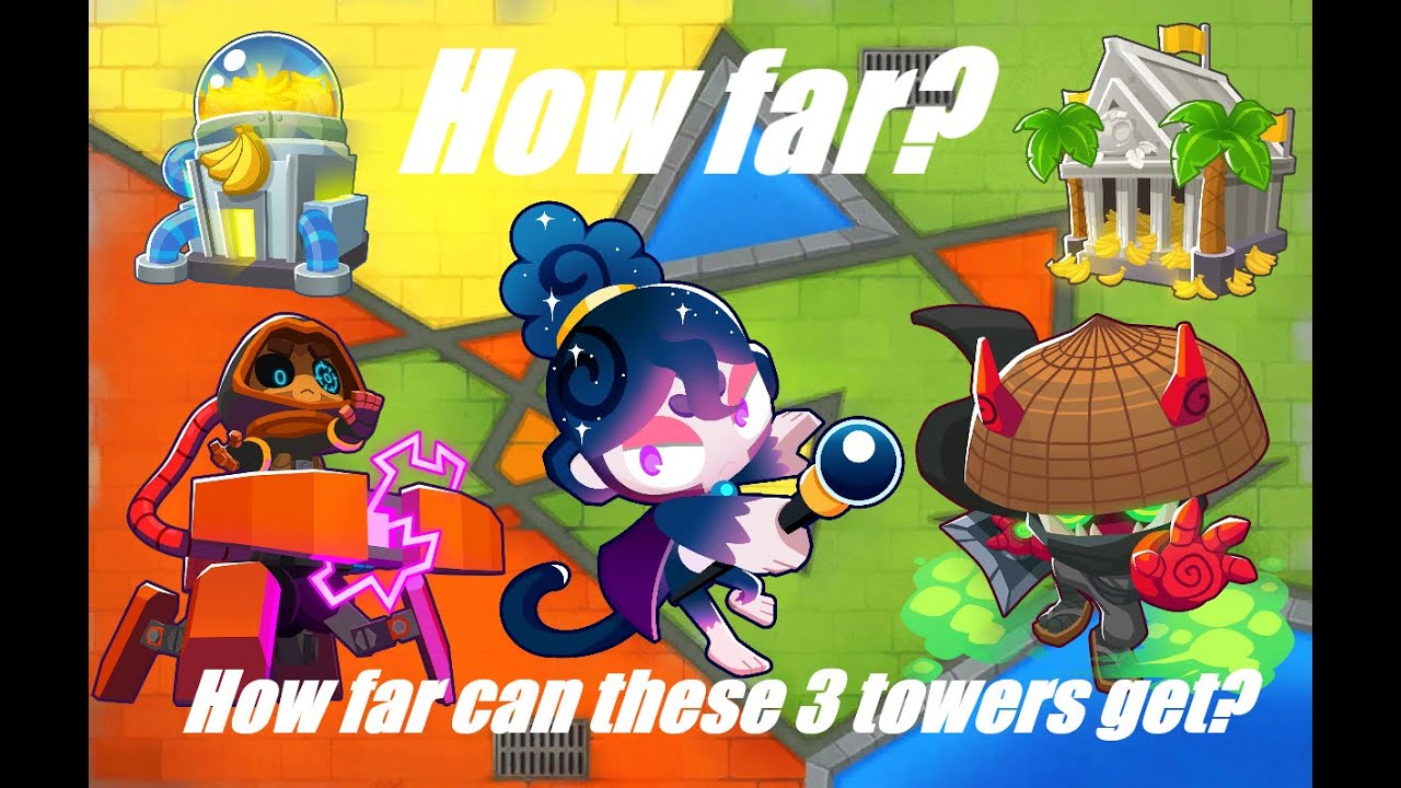 How far can this monkey team get? - BTD6