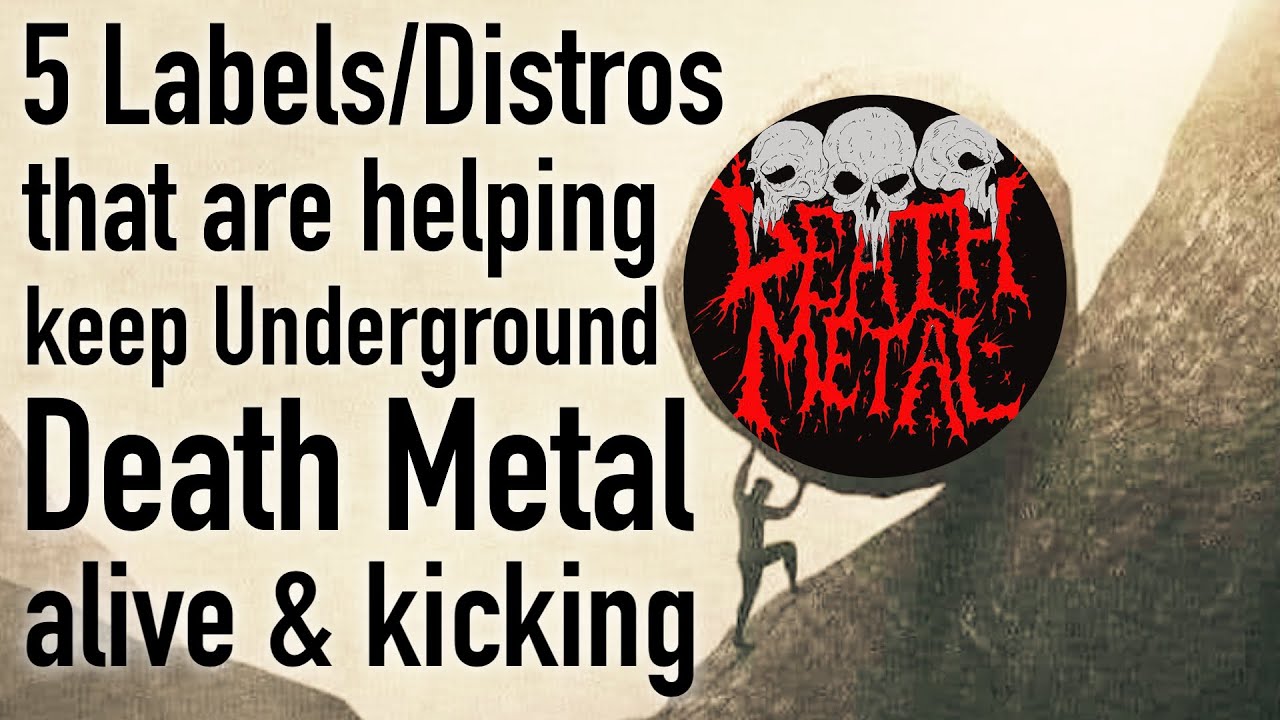 5 Labels/Distros that are helping keep Underground Death Metal alive & kicking&hellip; for Lonnie & Rick!