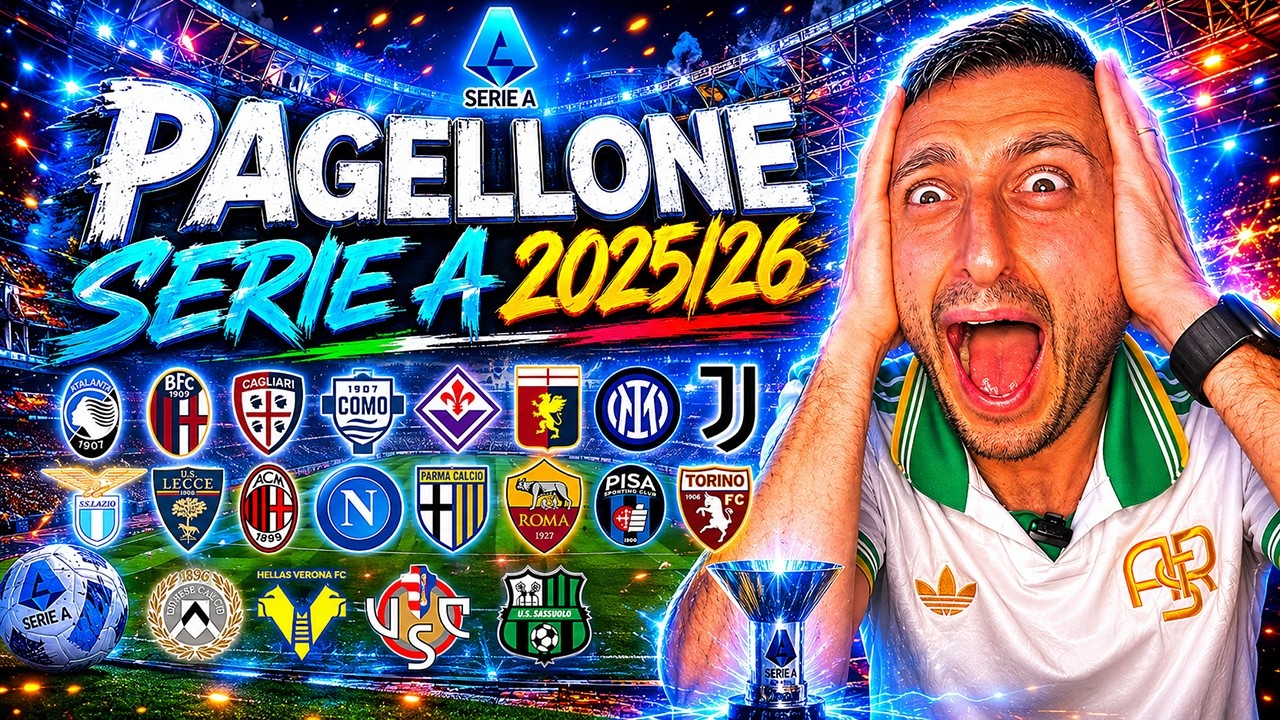 🏆 IL PAGELLONE della SERIE A 2025/26 😱