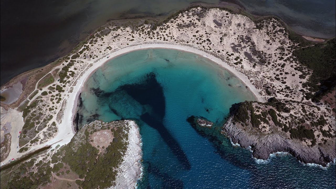 Amazing Beaches in Greece &Beta;&omicron;ϊ&delta;&omicron;&kappa;&omicron;&iota;&lambda;&iota;ά Voidokilia Dji Phantom 4k