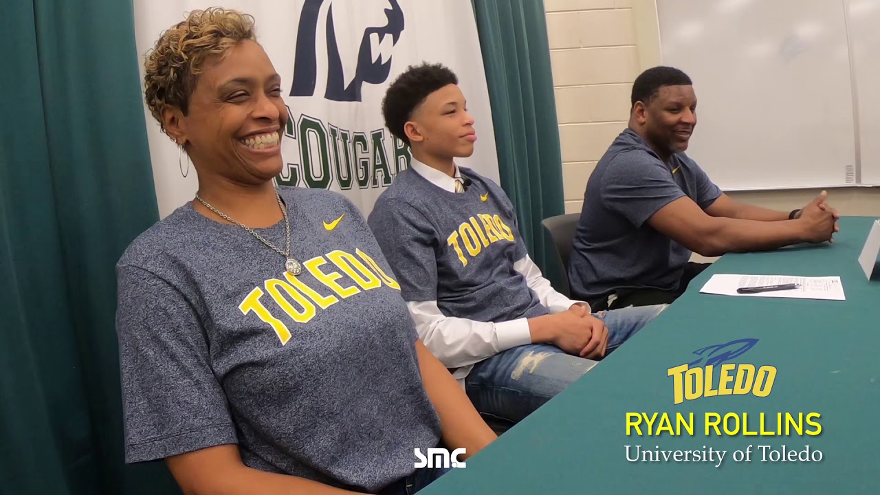 RYAN ROLLINS c/o 2020 Signing Day University of Toledo