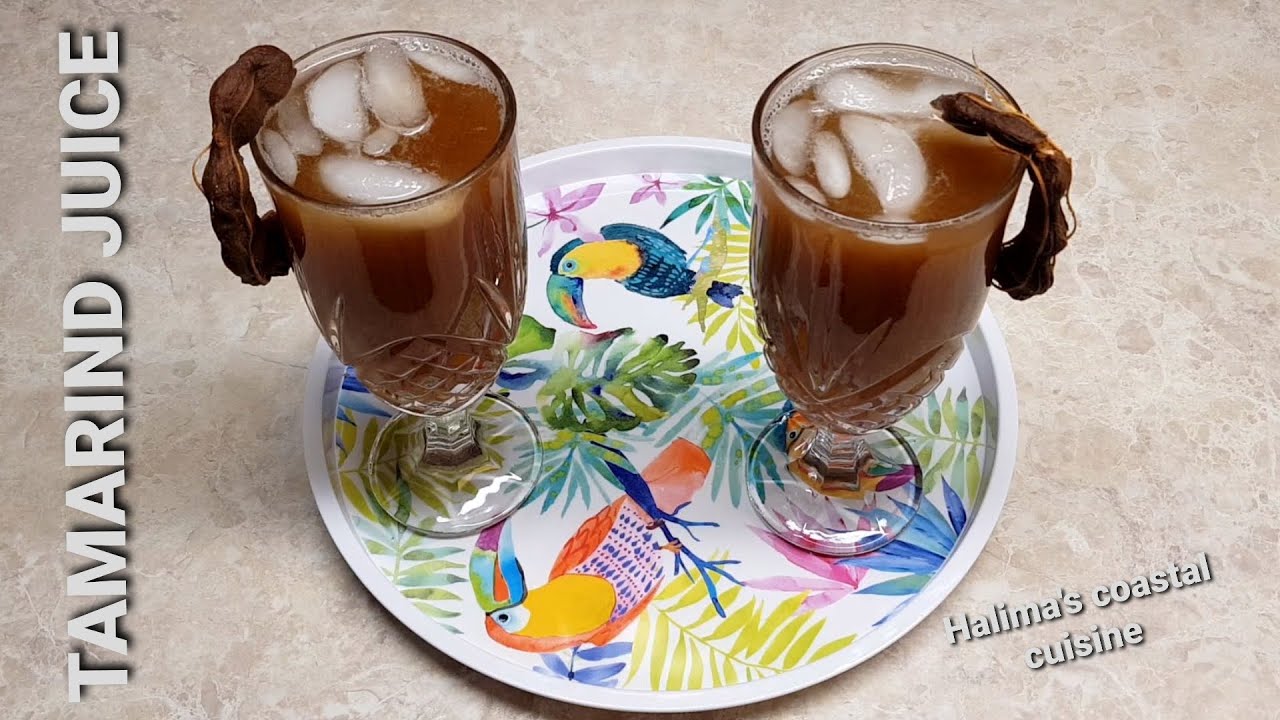 Tamarind Juice Recipe  /Mombasa Juice / Juisi ya Ukwaju na Tangawizi / Halima's coastal cuisine