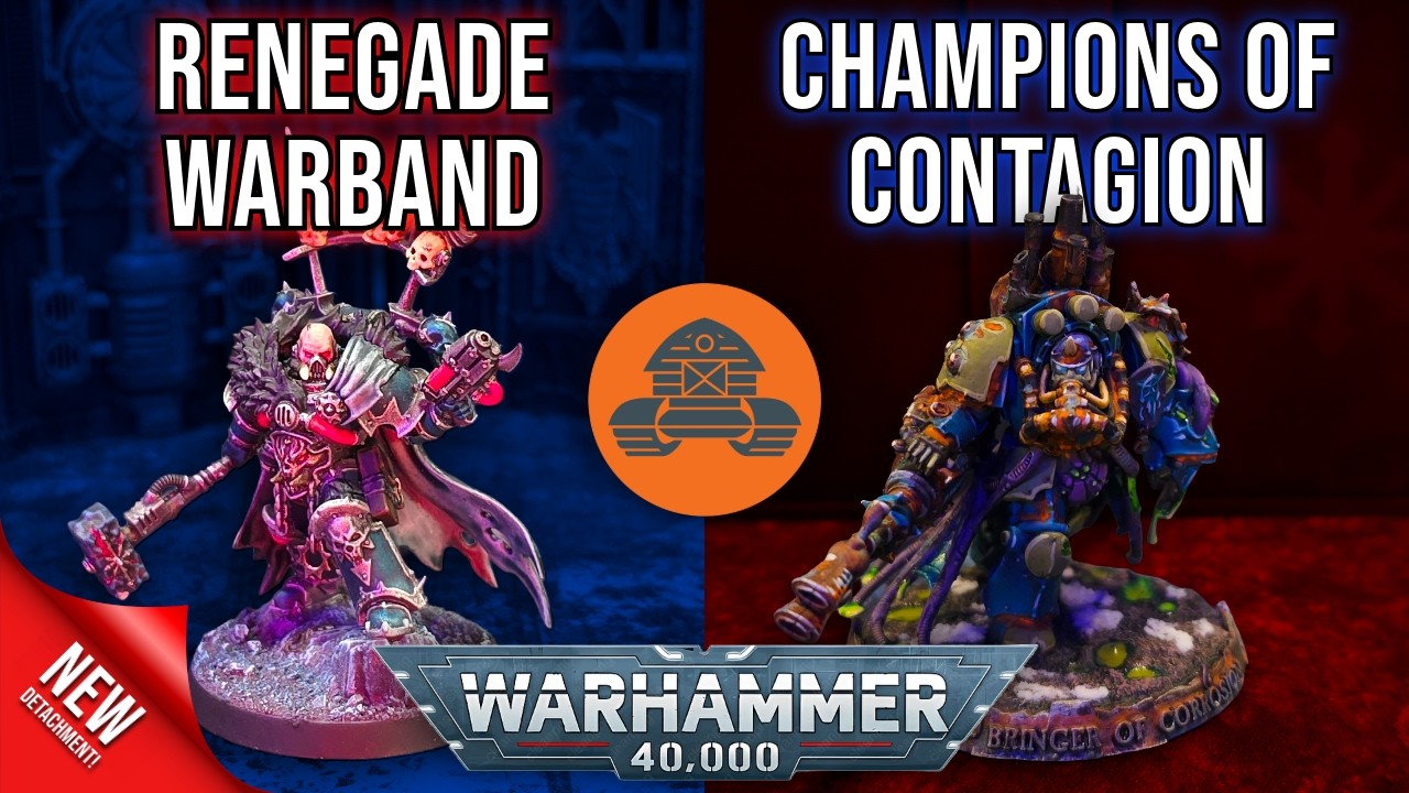 Chaos Space Marines vs Death Guard (Part 2) | Warhammer 40,000 Battle Report