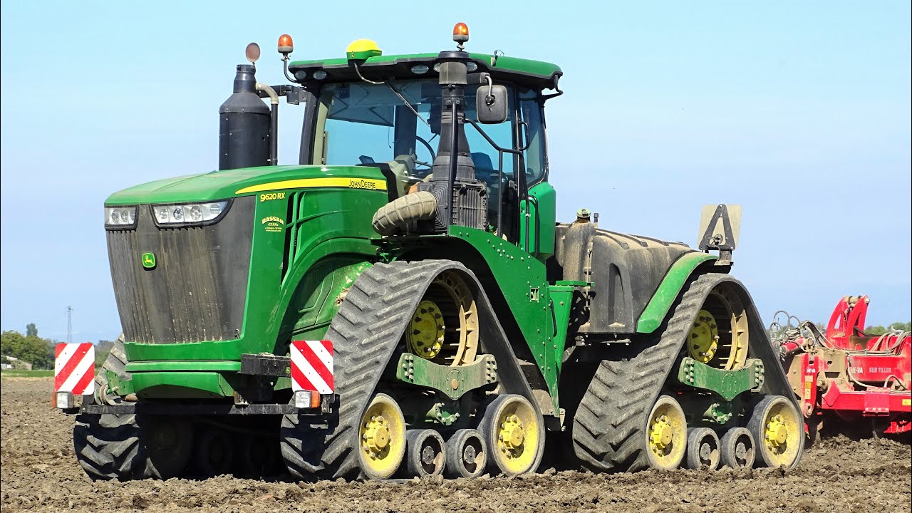 John Deere 9620 RX + HE-VA Sub Tiller 11 ancore (6 m) | S.E.S.A