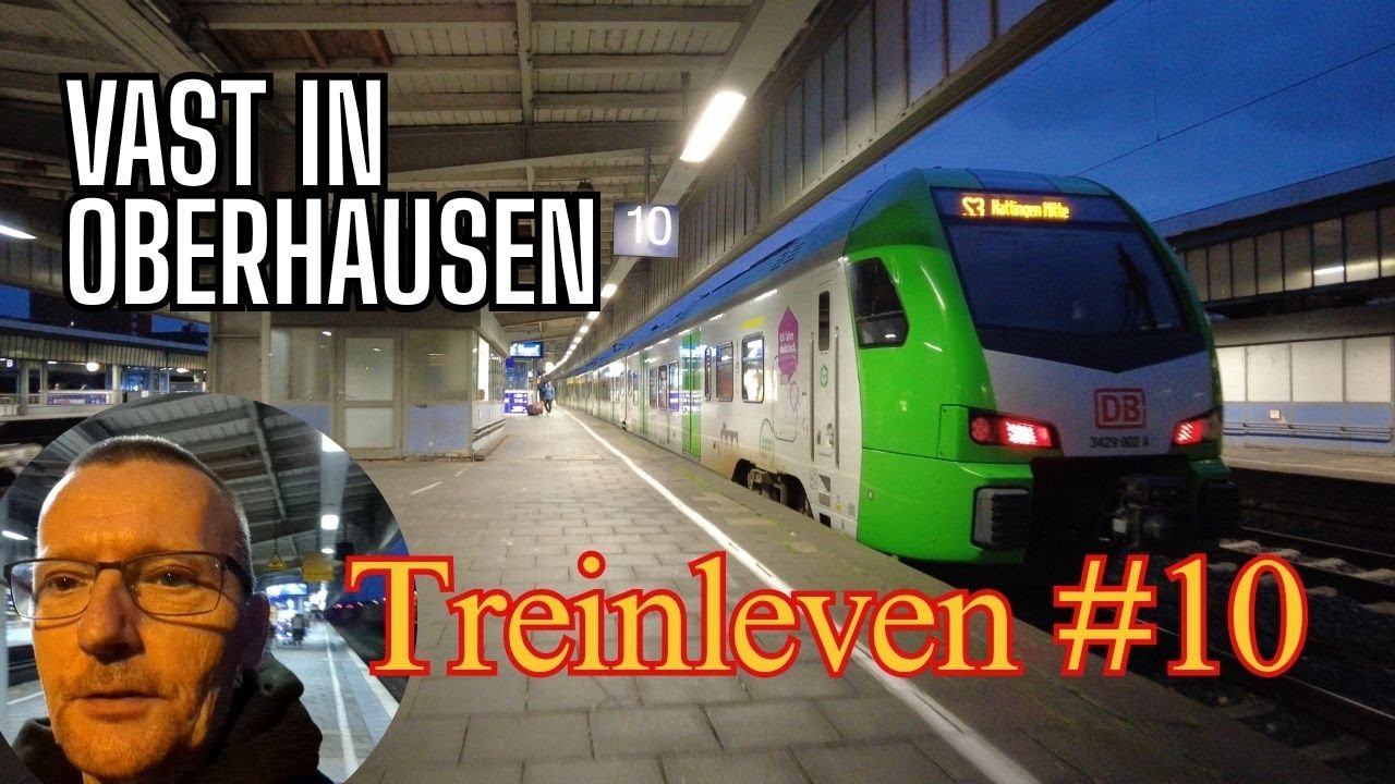 Gestrand in Oberhausen! 🇩🇪🚆 #Treinleven Deel 10
