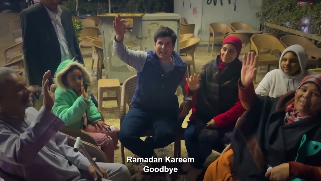 ميجيل الاسبانى صايم وبيفطر فى رمضان مع عائلة مصرية