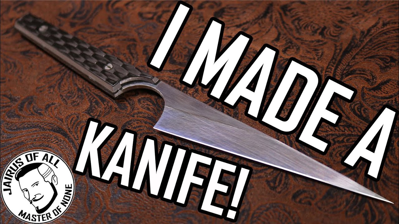 Ultra Sharp Paring Knife - Making My First Knife