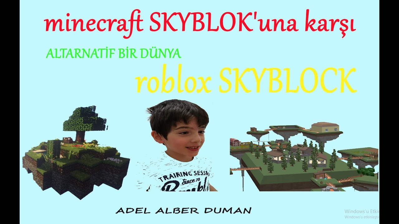 minecraft SKYBLOCK'un alternatifi ROBLOX SKYBLOCK
