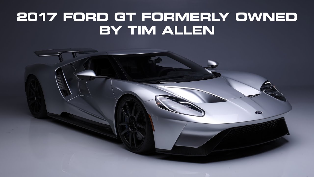 ПЕРВЫЙ ВЗГЛЯД - Ford GT 2017 года, ранее принадлежавший Тиму Аллену - АУКЦИОН BARRETT-JACKSON В С...