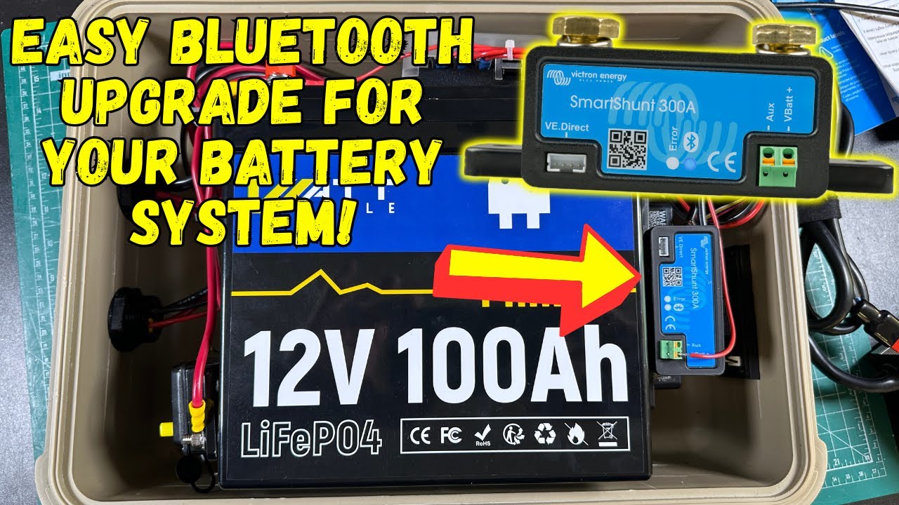 This Victron SmartShunt Adds Bluetooth To Your Battery System!