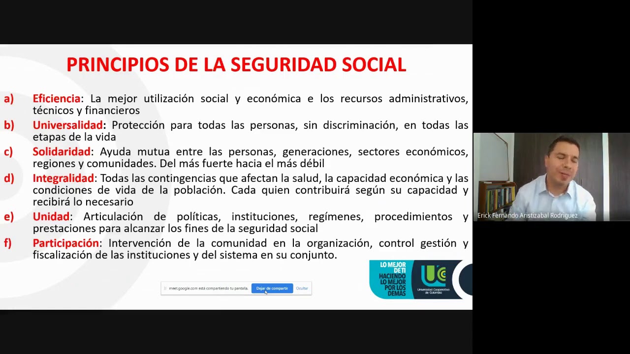 Aspectos constitucionales de la Seguridad Social