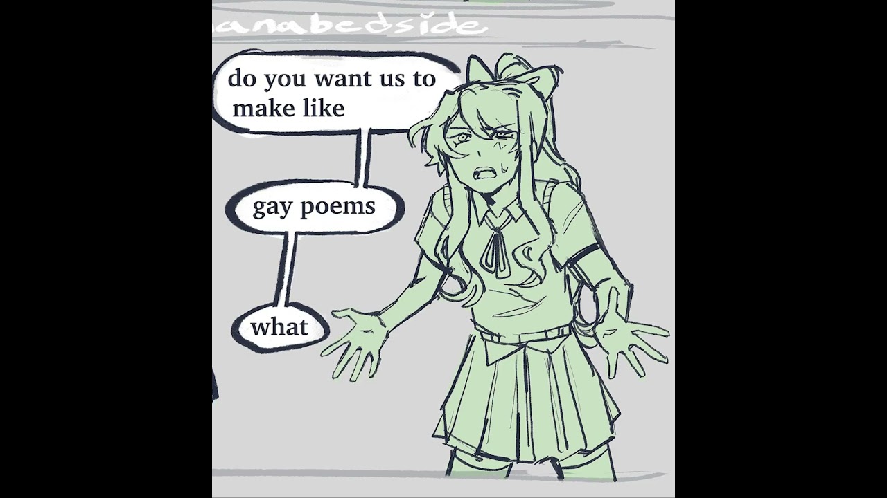 DDLC Comic Dub! Месяц гордости?!