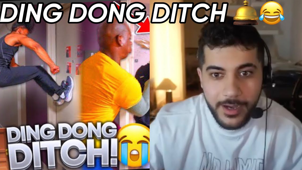 HAMED REAGIERT AUF EXTREME DING DONG DITCH 😂