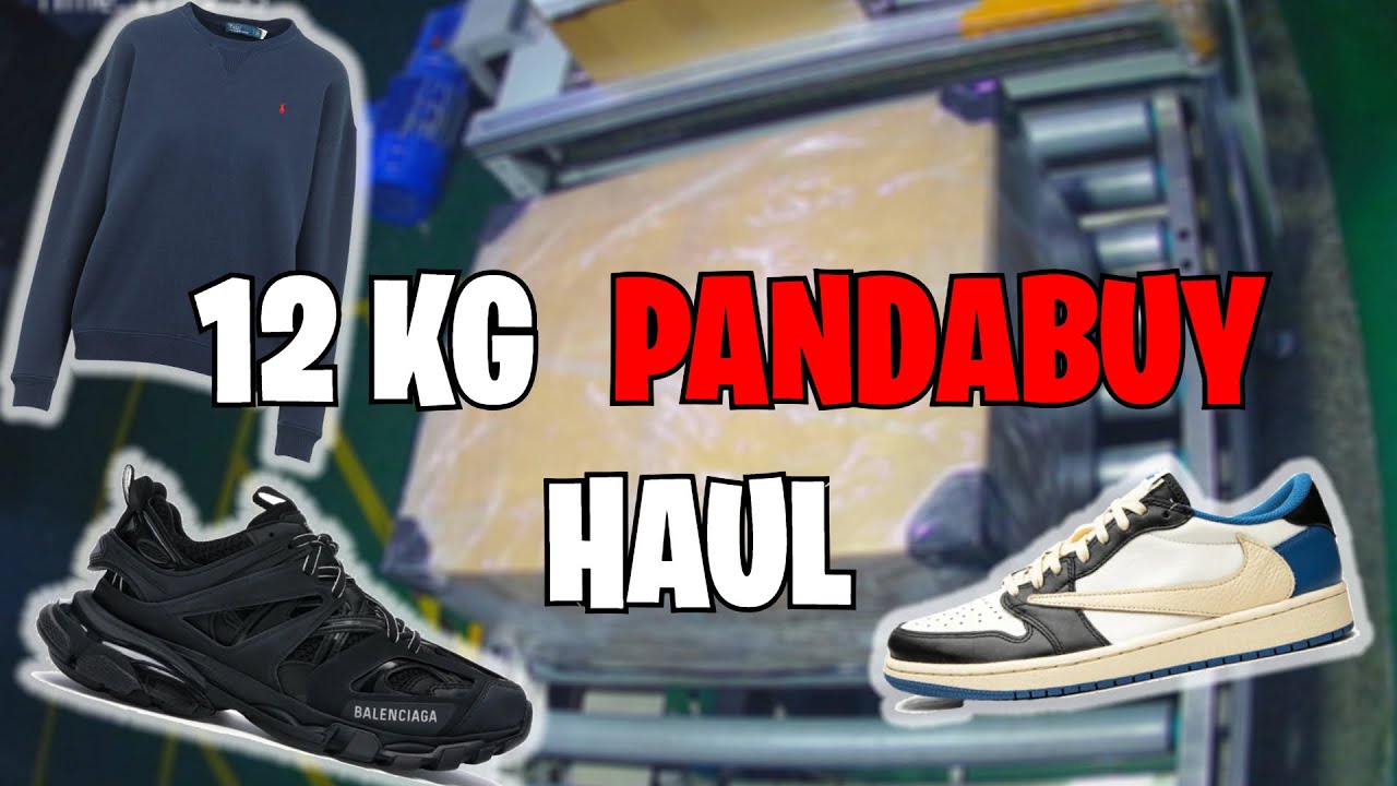 12 KG PANDA HAUL *ALMOST GOT SEIZED* (TRAVIS SCOTT, PLAYBOI CARTI, BALENCIAGA, RALPH LAUREN...)