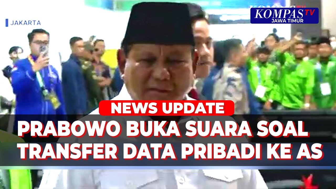 Presiden Prabowo Tanggapi soal Transfer Data Pribadi RI ke AS