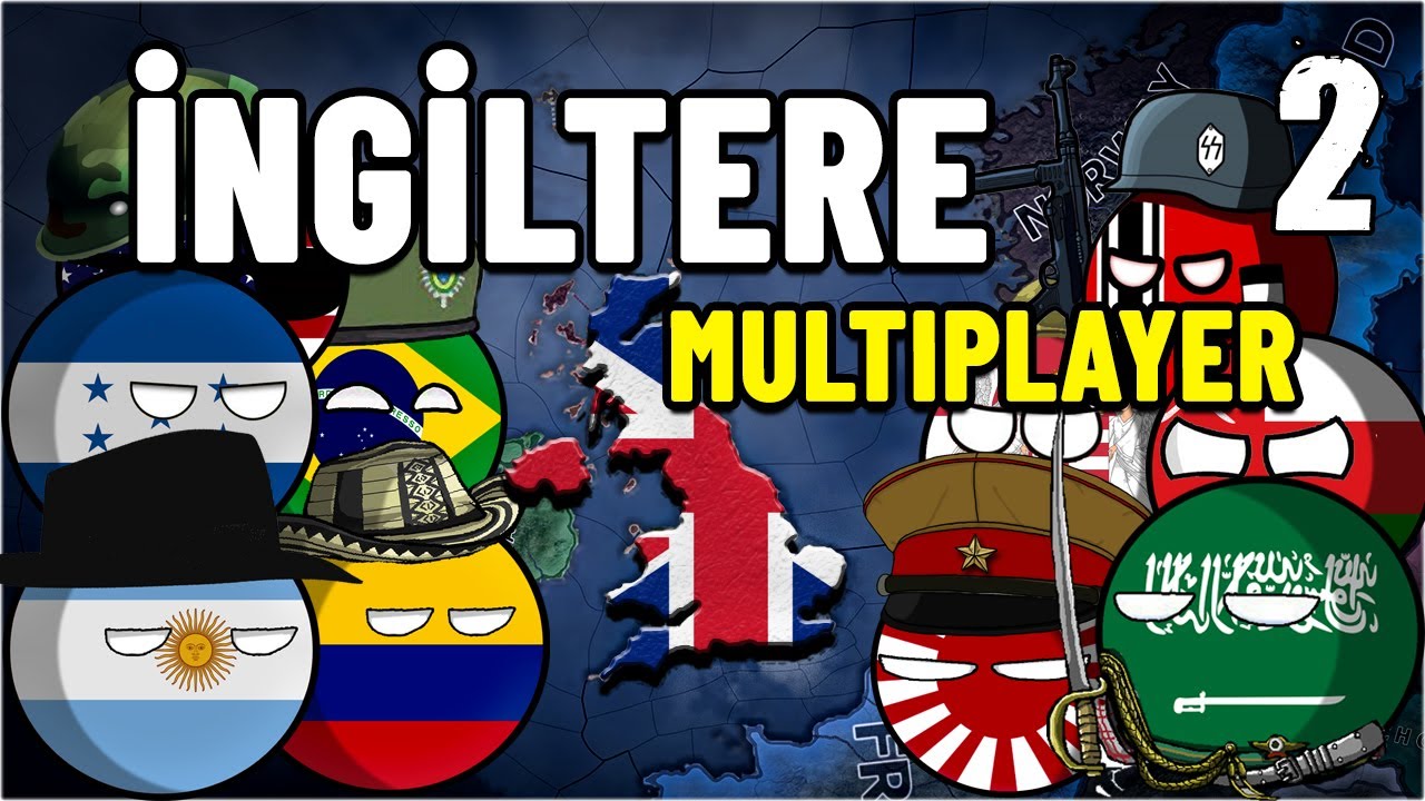 KITALARIN HAKİMİ | HEARTS OF IRON 4 - MULTIPLAYER | İNGİLTERE#2