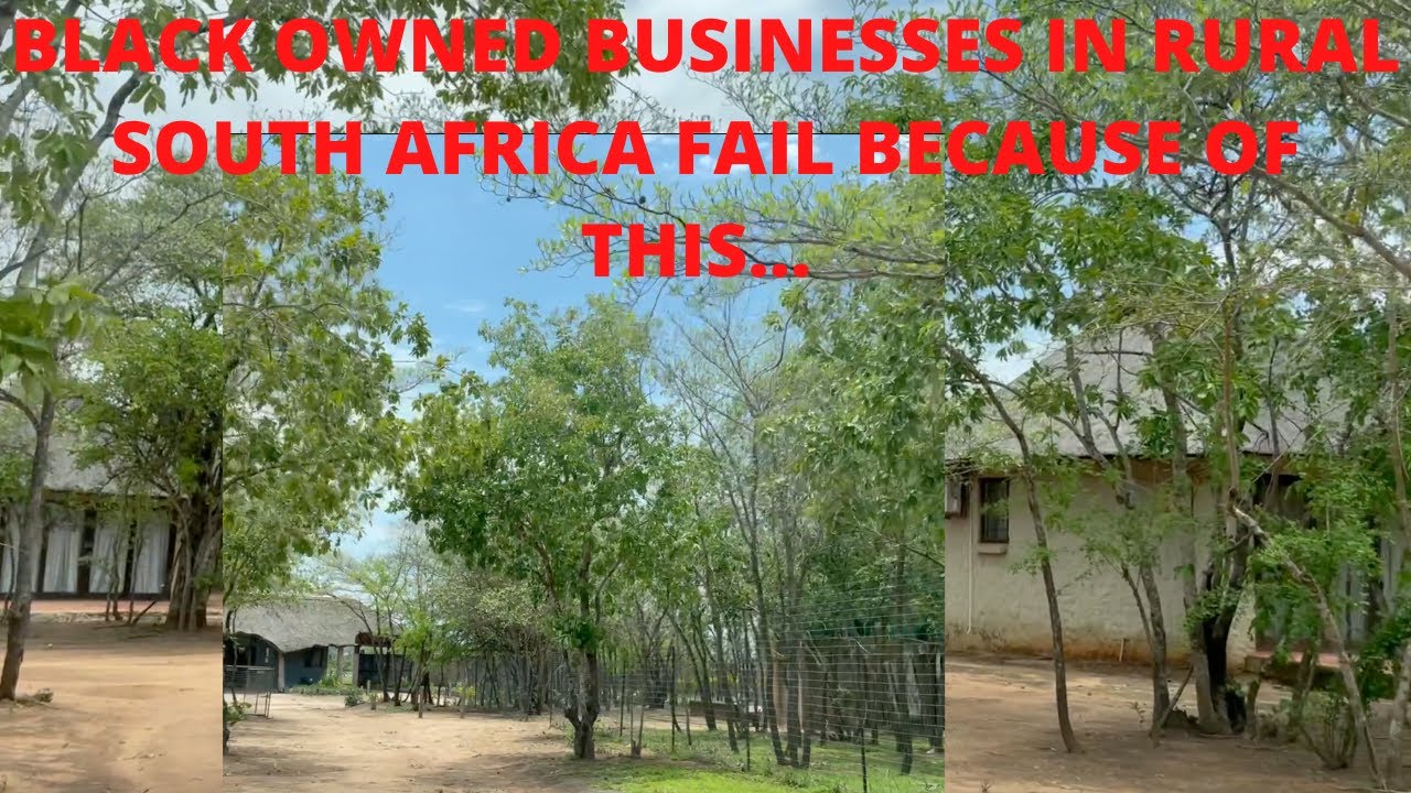 Black owned businesses in Rural South Africa fail because of this