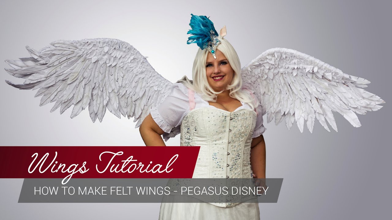 Wings Tutorial - How to make Felt Wings (Part1) [ENG/GER]