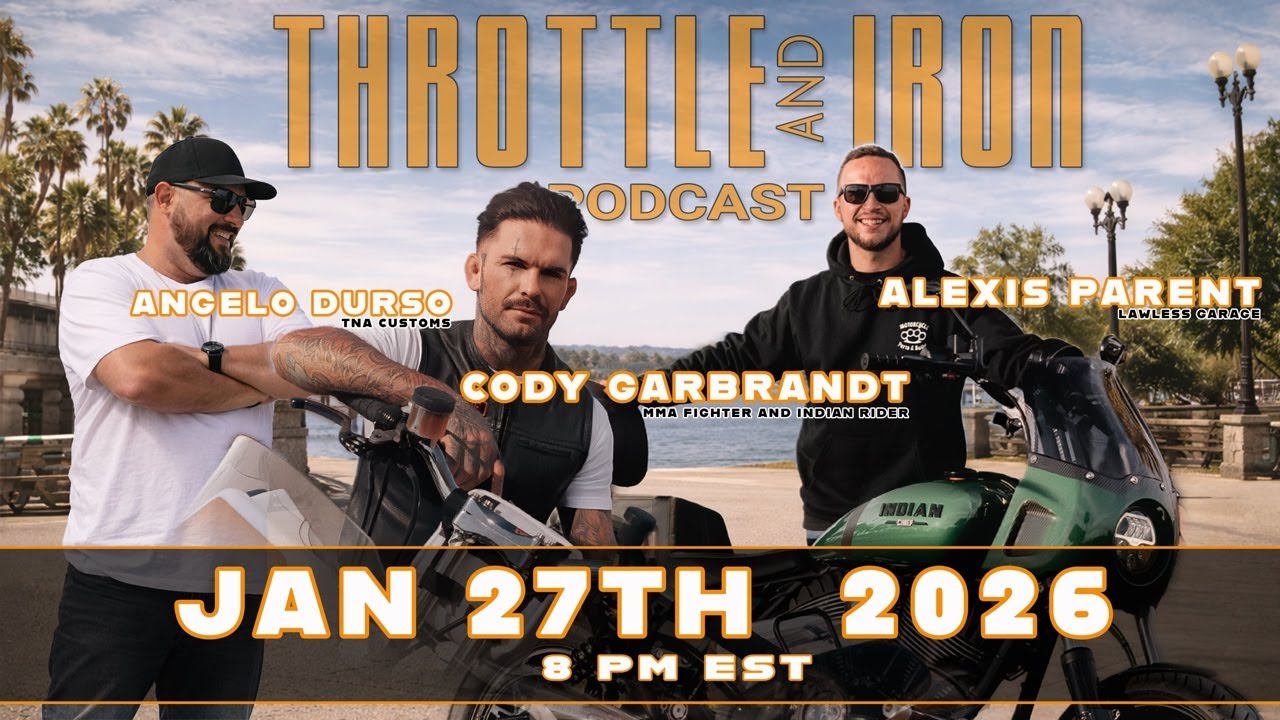 UFC Champion Cody Garbrandt, Custom Carbon Builds & Lawless Garage | LIVE Tues Jan 27 @ 8PM EST