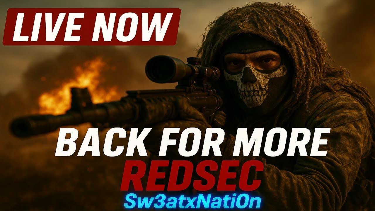 Back for More 💥 RedSec Battle Royale Sniper Grind | Going for Win #2 LIVE | Sw3atxNati0n